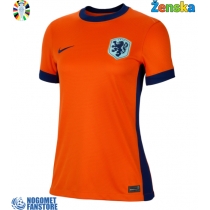 Nizozemska Domaci Dres za Ženska EP 2024 Kratak Rukav